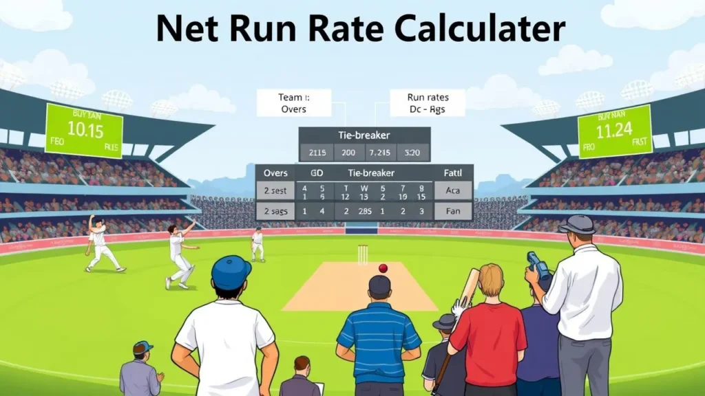 Net Run Rate Calculator