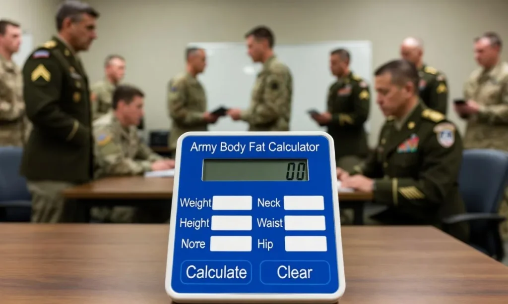 Army Body Fat Calculator