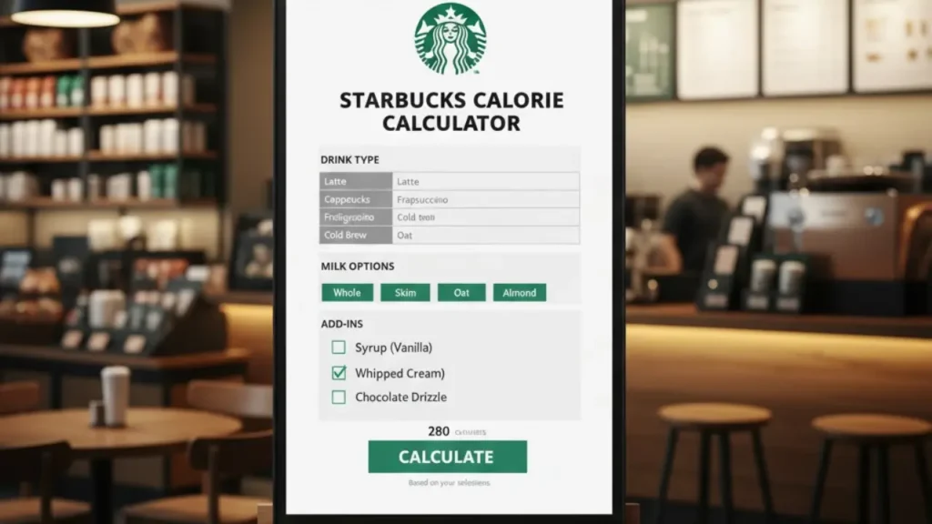 Starbucks Calorie Calculator
