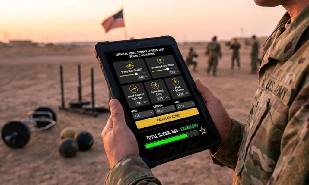 ACFT Score Calculator